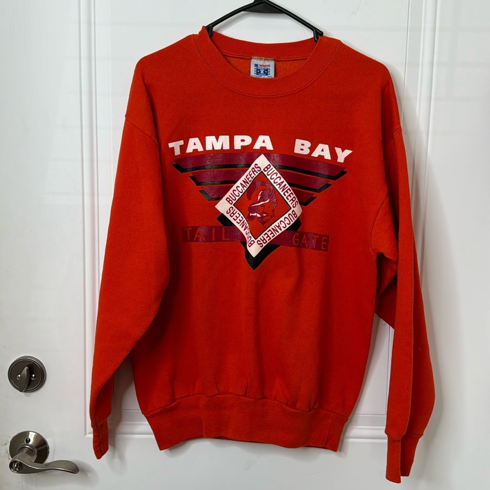Vintage Americas finest Tampa Buccaneers crewneck sweater